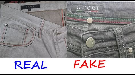 fak blue gucci pants|are Gucci jeans real.